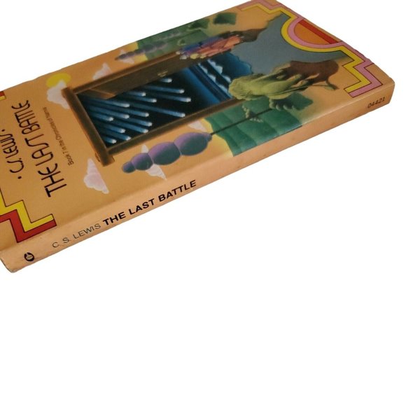 CS Lewis The Last Battle Book 7 Chronicles Of Narnia Vintage 1st Collier - Picture 3 of 6